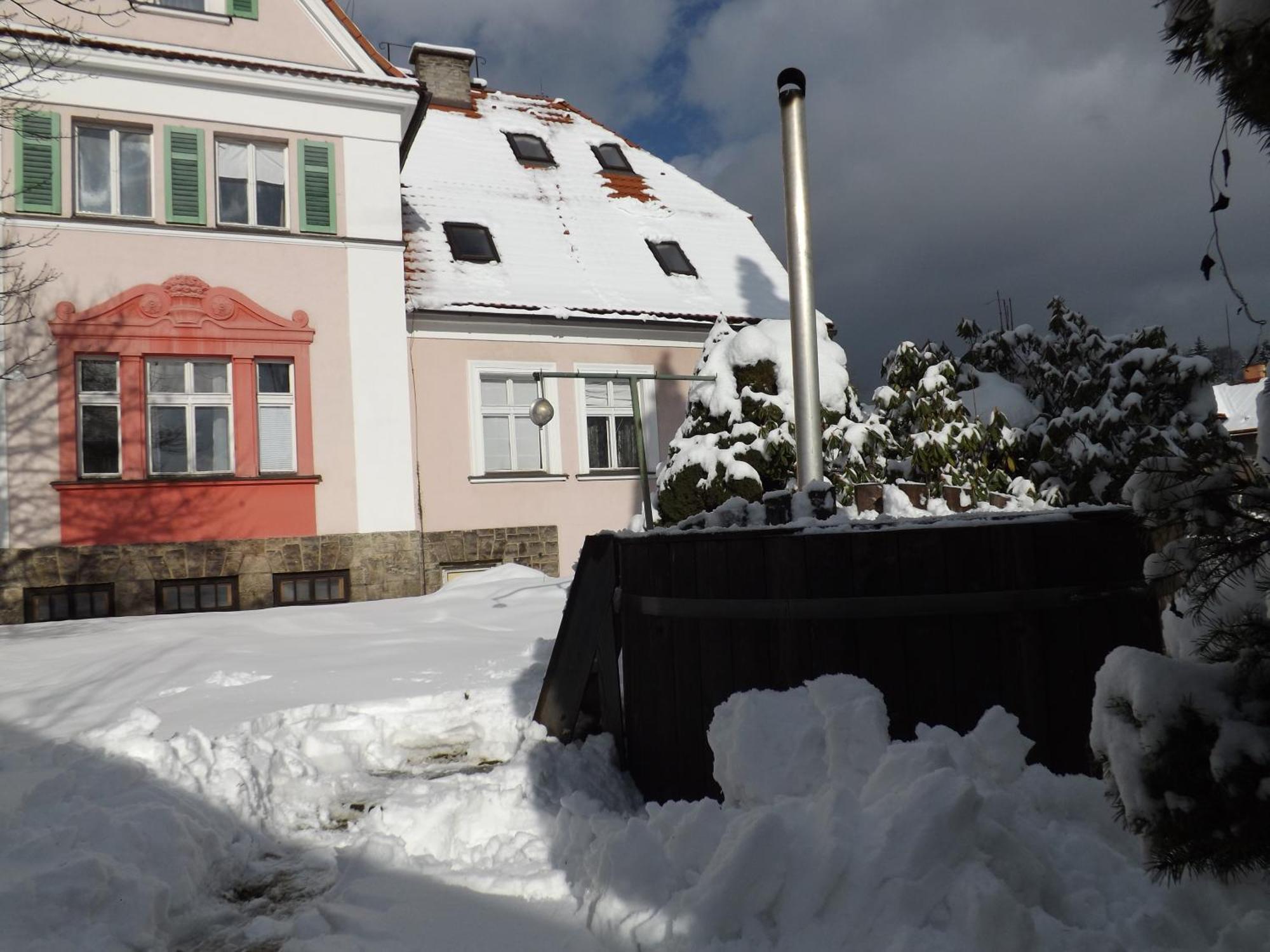 Penzion Signum Laudis Hotel Velké Hamry Exterior foto